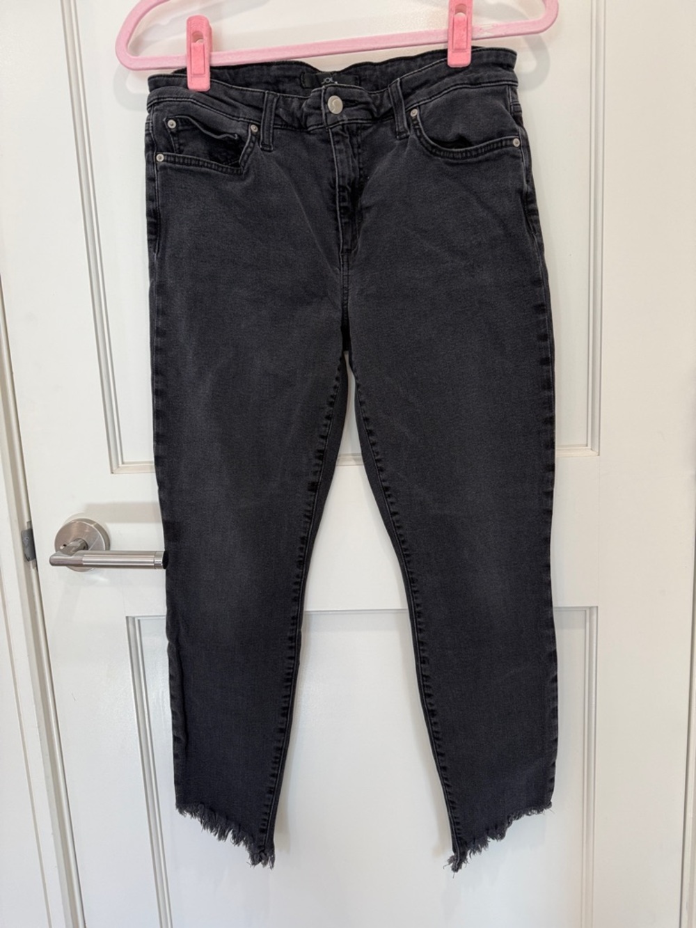 JOE’S JEANS Women’s Black Mid-Rise Skinny Ankle Jeans